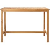  Stol za bar Prirodna 150 x 75 x 105 cm Čvrsto teak drvo | shoptok.hr