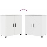  Set namještaja za kupaonicu Zidne s pohranom 2 pcs Bijelo | shoptok.hr