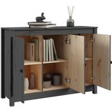  Komoda sivi 100 x 35 x 74 cm od masivne borovine | shoptok.hr