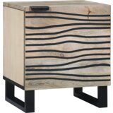 vidaXL Posteljne mize 2 pcs Naravna 40 x 33.5 x 46 cm | Shoptok.si