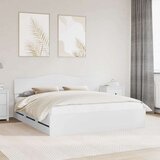  Okvir za krevet Bijelo 180 x 200 cm Inženjersko Drvo - Bijelo 180 x 200 cm | shoptok.hr