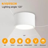 KYOTECH 4x 95 x 55 mm LED nadgradni reflektor - 4000 K | Shoptok.si