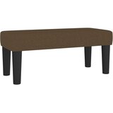  s oprugama i madracem tamnosmeđi 80x200 cm od tkanine | shoptok.hr