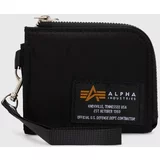 Alpha Industries Novčanik Label Wallet boja: crna, 108957
