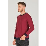 Dewberry V4004 MEN'S SWEATSHIRT-BURGUNDY | shoptok.hr