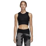 Adidas Majice s kratkimi rokavi Top Crop 20 Črna | Shoptok.si