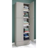 MID.YOU Omara Za Oblačila Lona Xxl, Siva | Shoptok.si
