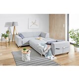 Miuform Svijetlo siva sklopiva/s prostorom za odlaganje kutna garnitura (s lijevim kutom/u obliku slova L) Classy Sophie – | shoptok.hr