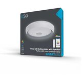 Ksix Glory SmartLED stropna svjetiljka, 5 W ugrađeni zvučnik, RGB+CCT, 47cm | shoptok.hr