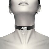 Coquette Hand Crafted Choker Double Ring 229293 Black | shoptok.hr
