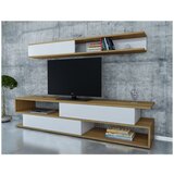 Hanah home Hannah Home Sims TV polica, smeđe-bijela | Eponuda.ba