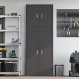  Ormarić za pohranu 2 kom. Crna 80 x 40 x 210 cm Čelik | shoptok.hr