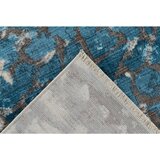 Kayoom RAVNO TKANA PREPROGA Dilan 400 80/150 cm modra, večbarvno | Shoptok.si