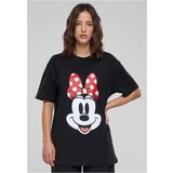 Merchcode Disney 100 Minnie Smiles Women's T-Shirt Black | Shoptok.si