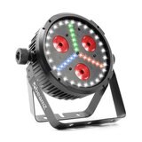 Beamz BX30 PAR LED-reflektor 3x10W 4in1, 27x SMD W, 18x SMD RBG LED, črna barva | Shoptok.si