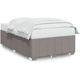 vidaXL Okvir kreveta Taupe 120x190 cm Tkanina | shoptok.hr