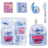Disney Stitch Set &amp;scaron;kolskog pribora u mini ruksaku 19,5 x 22,5 cm Slike