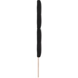  Nadstavek z gumbi, črn, 200 cm, žamet, (22051362) | Shoptok.si