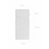 BELLAMY Vzmetnica Bellamy 70x140 cm + 70x20 cm za So sixty/Pinette | Shoptok.si
