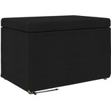  Stolica Crna 61 x 41 x 40 cm Tkanina i konstruirano drvo | shoptok.hr