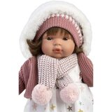  Llorens: Lola 38 cm jokajoča dojenček s cucljem in pleteno kapico | Shoptok.si