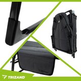 Trizand sklopivi kamp krevet s madracem i podesivim naslonom 200x65 cm | Shoptok.si