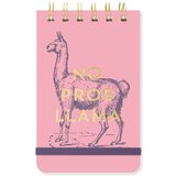 Designworks Ink Zvezek 100 strani formata A6 No Prob Lama - DesignWorks Ink Cene