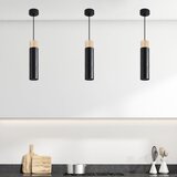 Candellux Lighting Crna viseća svjetiljka s metalnim sjenilom Claro – | shoptok.hr