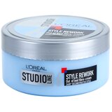 L´Oréal Paris studio line style rework out of bed fibre cream gel za lase 150 ml Cene