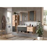 MID.YOU Viseča Omara Grado, Barva Hrasta, Siva | Shoptok.si
