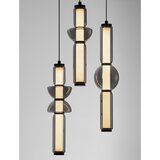Nova Luce Siva staklena LED viseća svjetiljka s mogućnosti zatamnjivanja ø 38 cm Ulon – | shoptok.hr