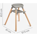 Kikka Boo Hranilica Woody 6in1 Grey ( KKB11173 ) | Eponuda.com