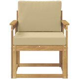  2 Komad Set vanjskih sofa Poliester Bijela i Bež | Shoptok.si