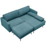 Bessagi Home sedežna garnitura dunja, oblika l | Shoptok.si