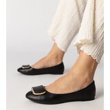 Gemre Black women's ballet flats with rhinestones Bejla | shoptok.hr