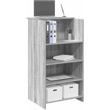 vidaXL Recepcijski stol sivi Sonoma 55x50x103,5 cm izrađeno drvo Cijene