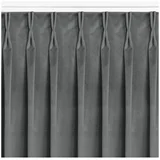 Homede Antracit siva zavjesa 200x175 cm Vila -