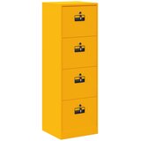 Kabinet za datoteke s ladicama Žuta 45,5 x 42 x 139 cm | shoptok.hr