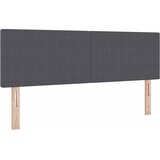  LED Box Spring Krevet Tamno siva i bijela 140 x 200 cm | shoptok.hr