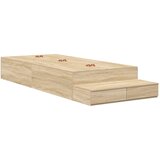 Krevet s ladicama Sonoma hrast 80 cm Konstruirano drvo | shoptok.hr