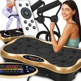 Lcd fitness platforma za vibracijski trening sa dodacima do 150 kg zlata