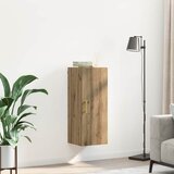  Zidni ormarić Umjetnički hrast 34,5 x 34 x 90 cm | shoptok.hr