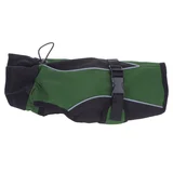 Softshell pseći zeleni kaputić oko 35 cm dužina leđa