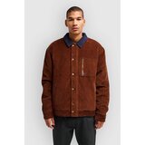 Rvca Trent Cord Jacket chocolate Cene