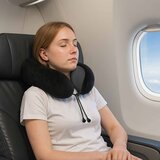  Jastuk za putovanje Crna 27 x 26 x 14 cm Pjena za pamćenje | shoptok.hr
