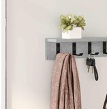  Vješalica za kapute na zidu Betonski sivi 80 x 10,5 x 10,5 cm | shoptok.hr