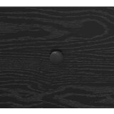 vidaXL Nočna omarica 2 pcs Črni hrast 40 x 42 x 56 cm Konstruiran les | Shoptok.si