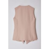 Trendyol Mink Regular V-Neck Button Detailed Vest | Eponuda.ba
