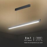  LED luster na sajli LED/36W/230V 3000/4000/6400K antracit | Eponuda.com
