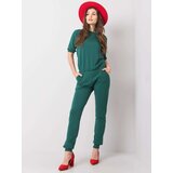 BASIC Feel Good Jumpsuit-RV-KO-6261.19X-dark green | shoptok.hr
